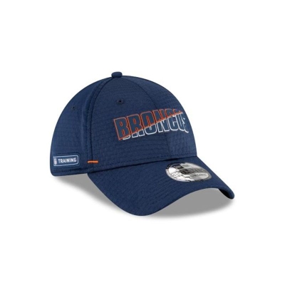 Denver Broncos Gorra | New Era NFL Official Summer Sideline 39thirty Stretch Fit Cap Mexico - Naranjas